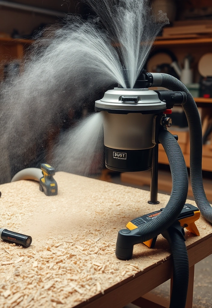 12 Must-Have Woodworking Tools That Will Transform Your DIY Projects Forever! - 11. Dust Collector