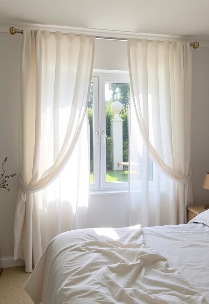 15 Stunning Bedroom Decor Hacks Under $100 (Wait Until You See #5!) - 10. Refresh with New Curtains