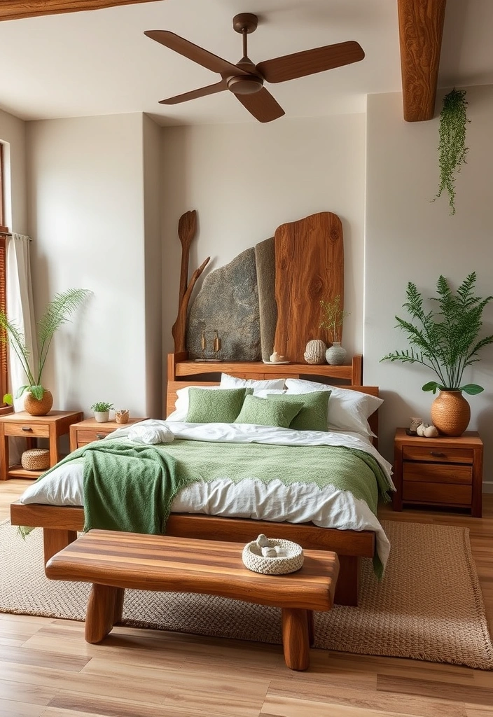 18 Stunning Bedroom Makeover Ideas That Will Leave You Breathless! (#6 Is Pure Magic!) - 10. Earthy Natural Elements