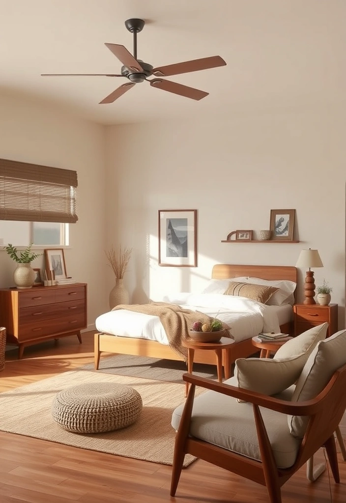 18 Stunning Bedroom Makeover Ideas That Will Leave You Breathless! (#6 Is Pure Magic!) - 13. Mid-Century Modern