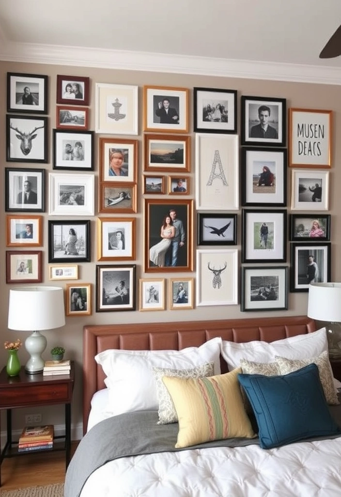 18 Stunning Bedroom Makeover Ideas That Will Leave You Breathless! (#6 Is Pure Magic!) - 14. Personalized Gallery Wall