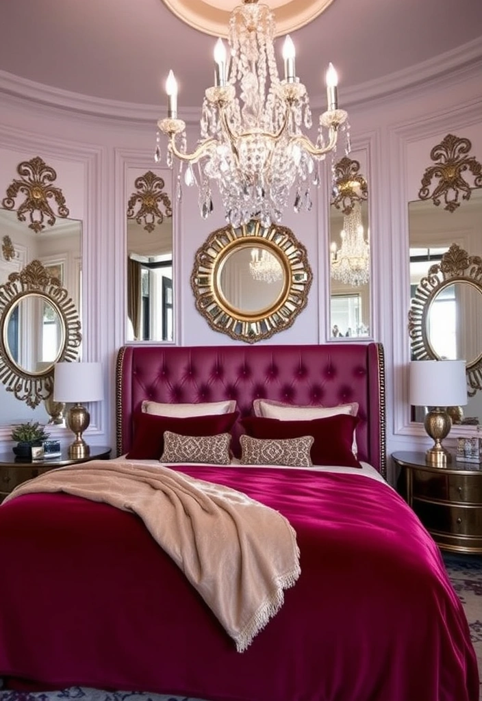 18 Stunning Bedroom Makeover Ideas That Will Leave You Breathless! (#6 Is Pure Magic!) - 3. Elegant Glam Retreat