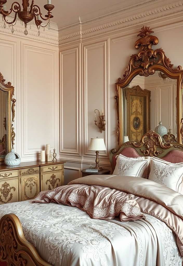 18 Stunning Bedroom Makeover Ideas That Will Leave You Breathless! (#6 Is Pure Magic!) - 8. Vintage Glamour