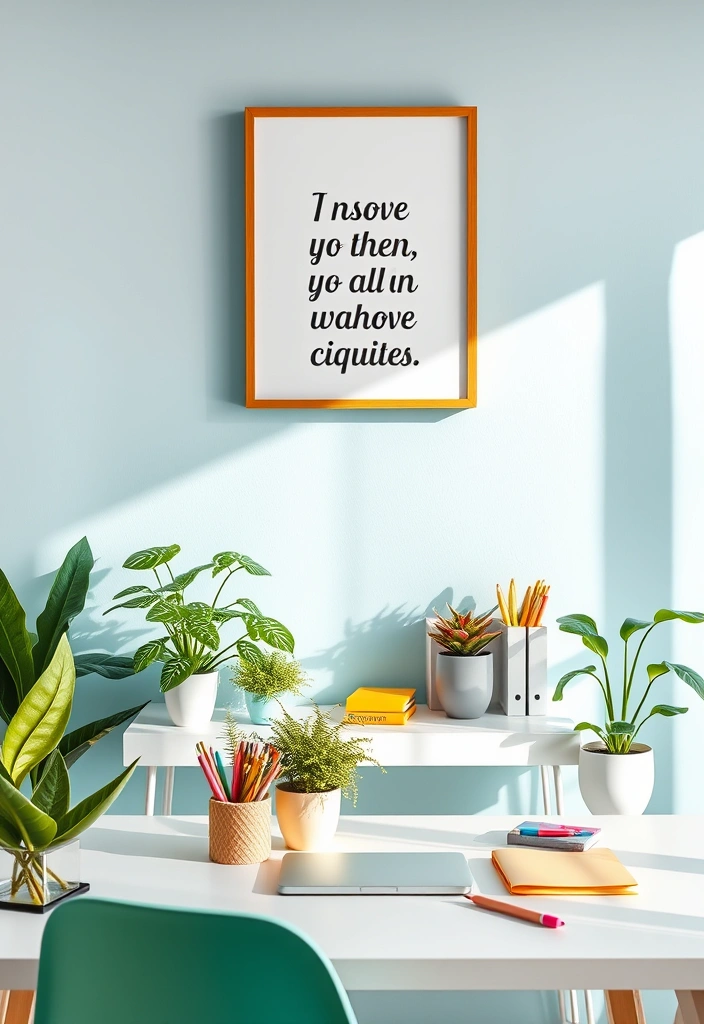 18 Unique Wall Art Ideas That Will Transform Your Space into a Gallery! - 5. Inspirational Quote Art
