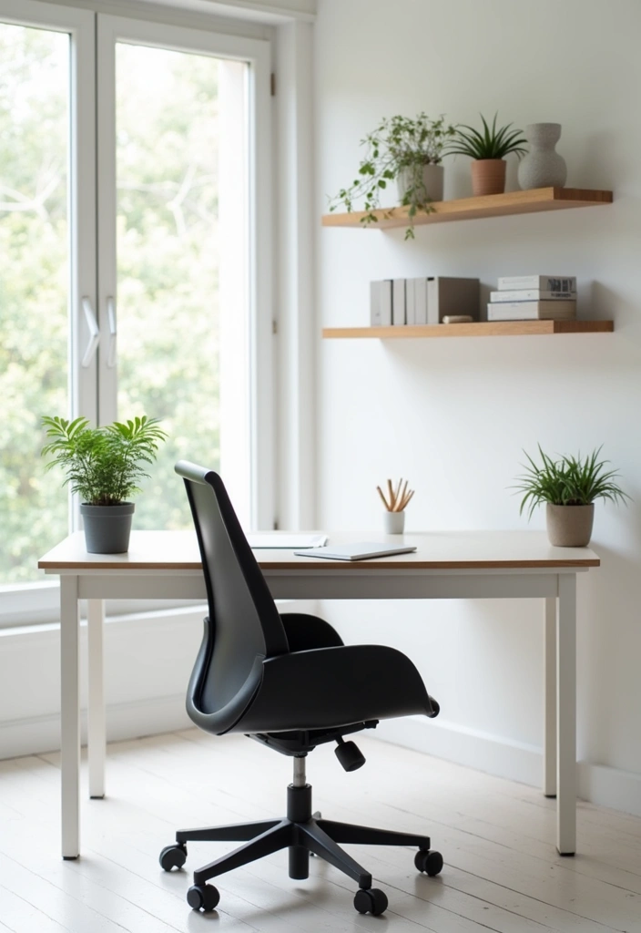 10 Inspiring Home Office Designs That'll Boost Your Productivity (You Won't Believe #4!) - 1. Minimalist Marvel