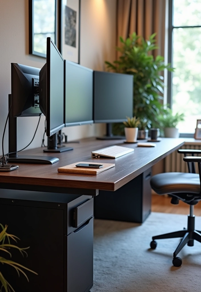 10 Inspiring Home Office Designs That'll Boost Your Productivity (You Won't Believe #4!) - 6. Tech-Savvy Space