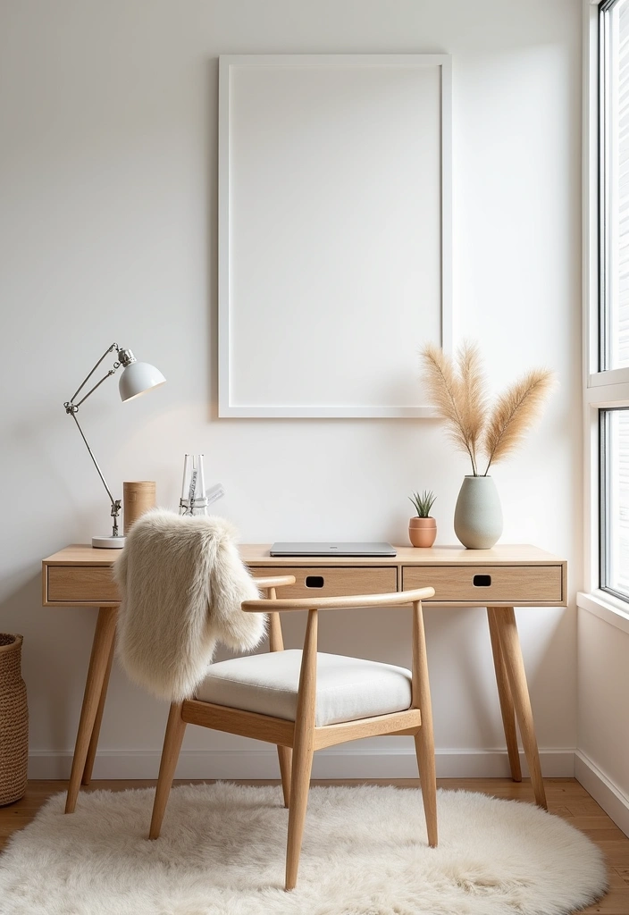 10 Inspiring Home Office Designs That'll Boost Your Productivity (You Won't Believe #4!) - 8. Scandinavian Simplicity