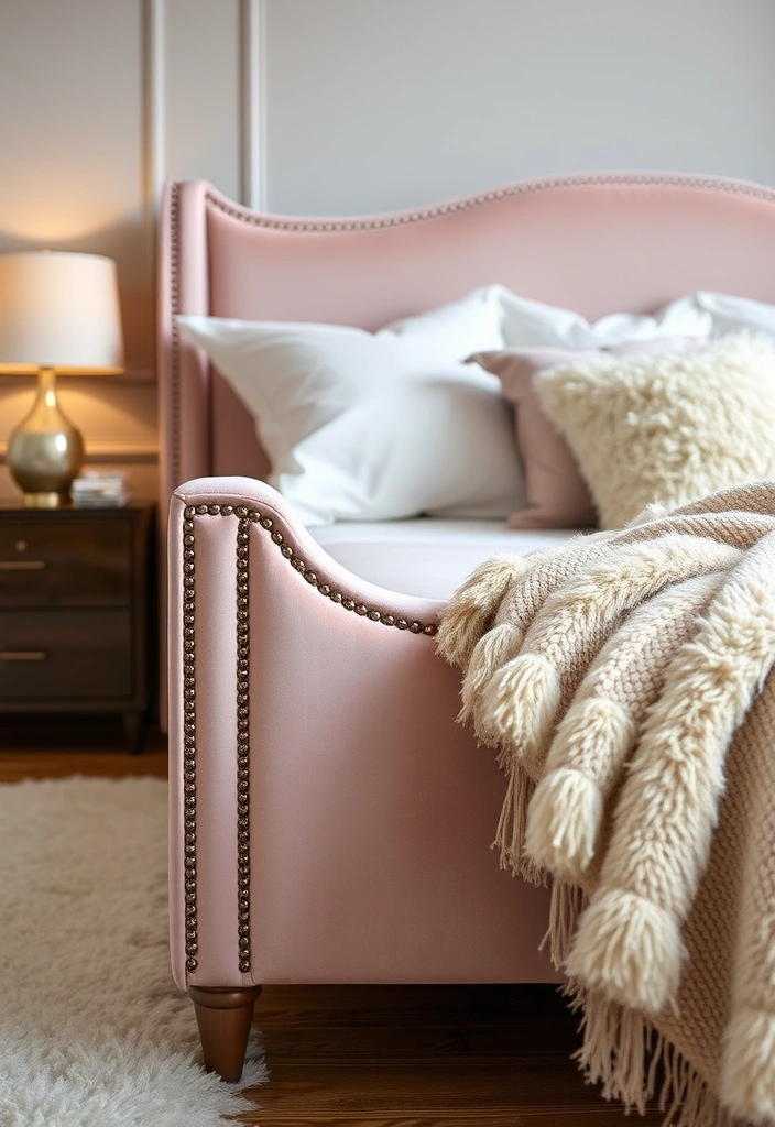 15 Incredible Bed Frames That Will Make You Want to Snuggle In All Day (#9 Is a Game Changer!) - 1. The Elegant Upholstered Frame