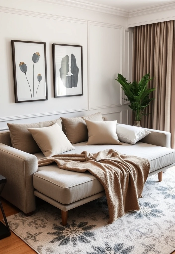 15 Incredible Bed Frames That Will Make You Want to Snuggle In All Day (#9 Is a Game Changer!) - 12. The Convertible Sofa Bed