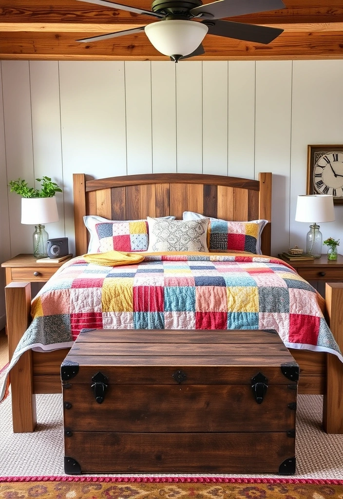 15 Incredible Bed Frames That Will Make You Want to Snuggle In All Day (#9 Is a Game Changer!) - 2. The Rustic Farmhouse Charm