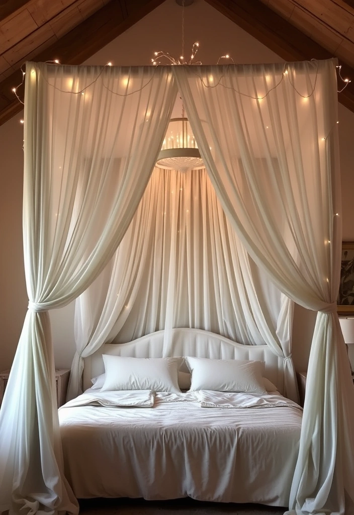 15 Incredible Bed Frames That Will Make You Want to Snuggle In All Day (#9 Is a Game Changer!) - 4. The Luxurious Canopy Bed