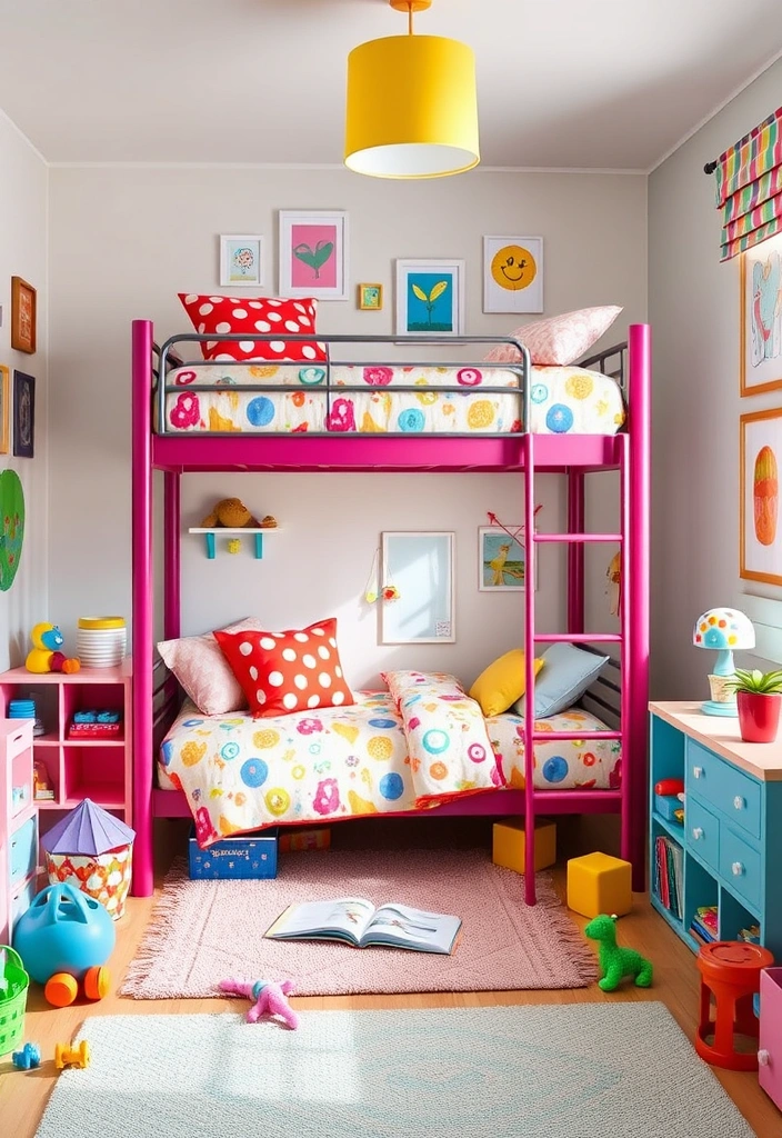 15 Incredible Bed Frames That Will Make You Want to Snuggle In All Day (#9 Is a Game Changer!) - 7. The Playful Bunk Bed