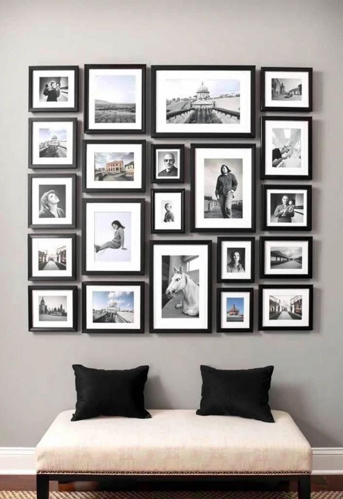 15 Stunning Wall Art Ideas That'll Make Your Walls Sing! - 12. Personal Art Gallery