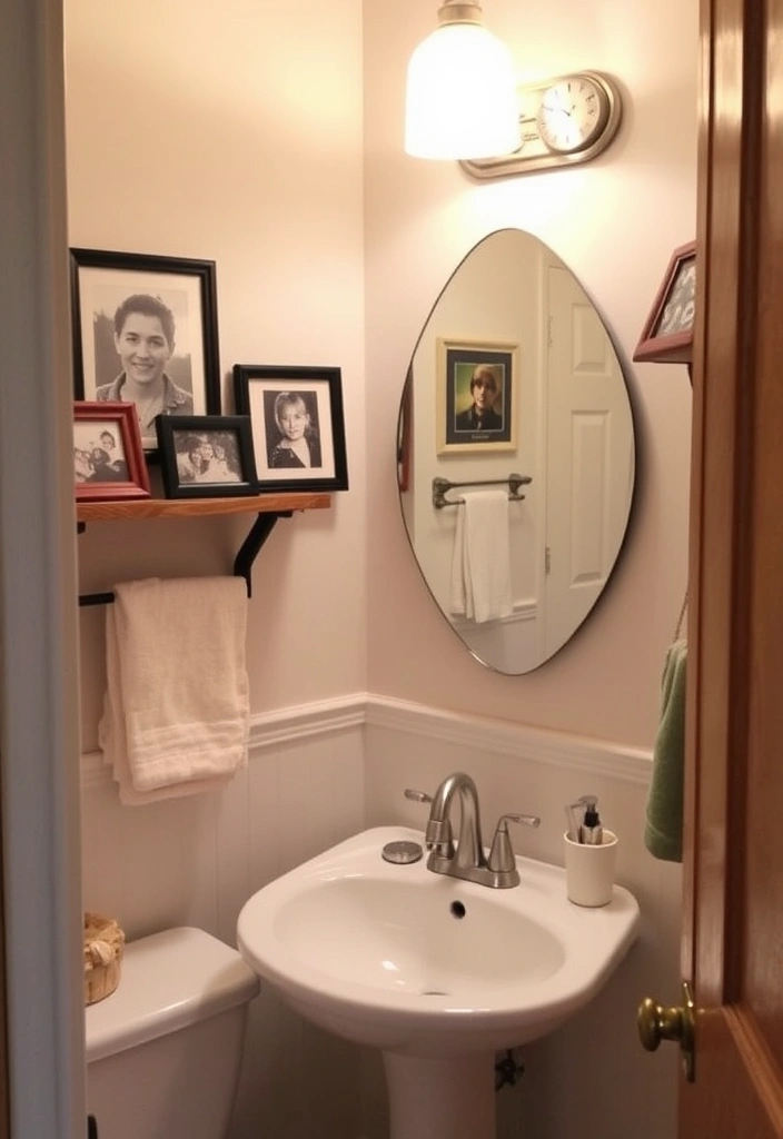 19 Chic Bathroom Styling Tips for Small Spaces (Your Guests Will Be Jealous of #11!) - 16. Personal Touches