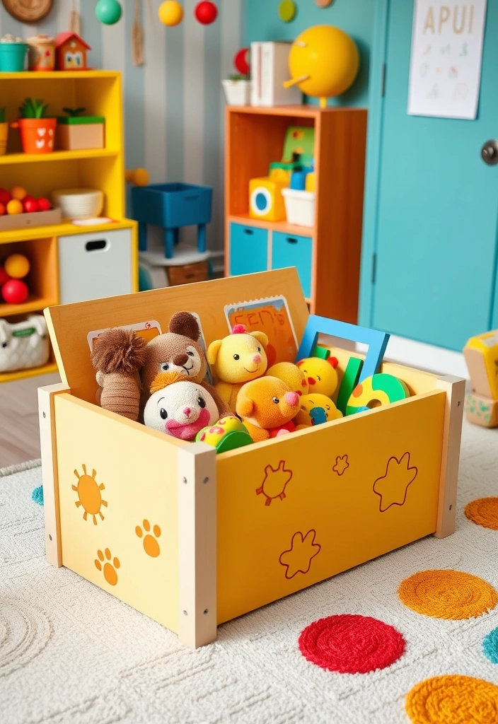 19 Easy Woodworking Projects You Can Complete in a Weekend (#11 Is a Game Changer!) - 12. Wooden Toy Box