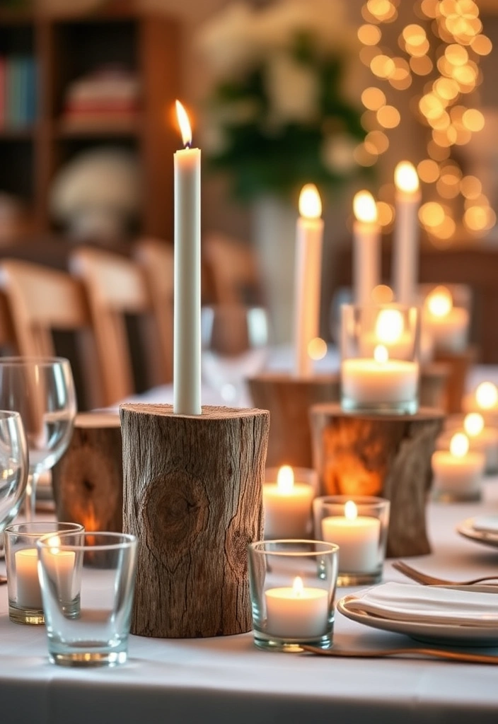 19 Easy Woodworking Projects You Can Complete in a Weekend (#11 Is a Game Changer!) - 14. Wooden Candle Holders