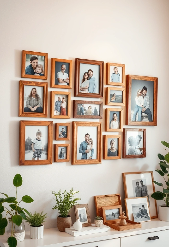 19 Easy Woodworking Projects You Can Complete in a Weekend (#11 Is a Game Changer!) - 4. Picture Frame Collage