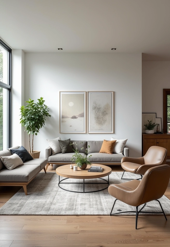 20 Cozy Living Room Ideas That Will Make You Want to Snuggle Up! - 20. Open Spaces