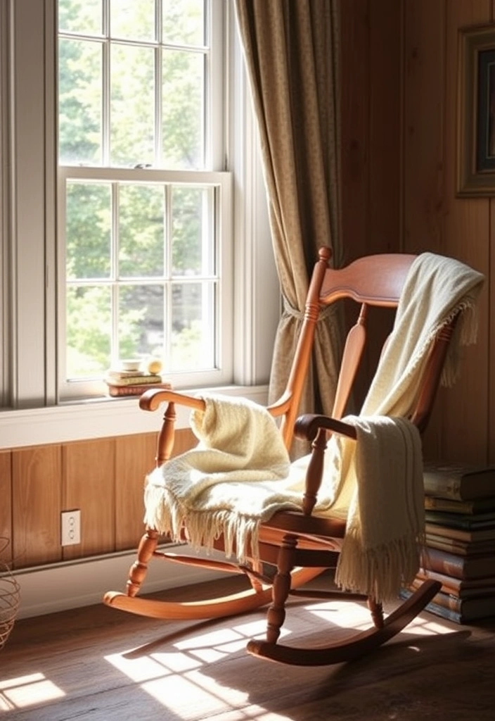 22 Vintage Furniture Finds That’ll Bring Timeless Charm to Your Home (#10 Will Surprise You!) - 14. Vintage Rocking Chairs: Relax in Style