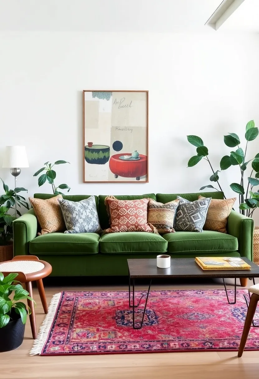 25 Stunning Living Room Ideas That'll Make You Say 'Wow!' (You'll Want #10 in Your Home!) - 1. The Eclectic Mix