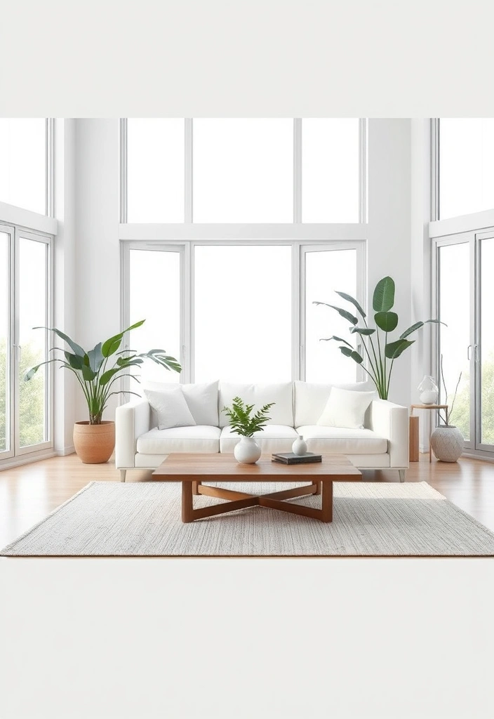 25 Stunning Living Room Ideas That'll Make You Say 'Wow!' (You'll Want #10 in Your Home!) - 5. Minimalist Zen