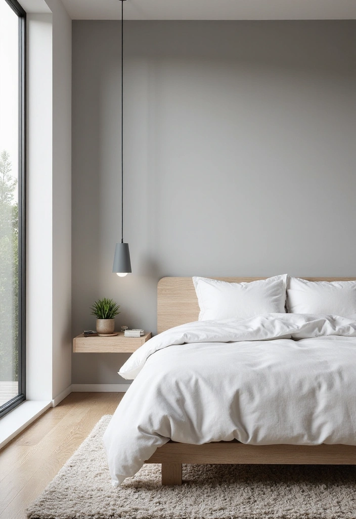 20 Stunning Modern Bedroom Ideas That'll Transform Your Space (You Won't Believe #8!) - 1. Minimalist Haven