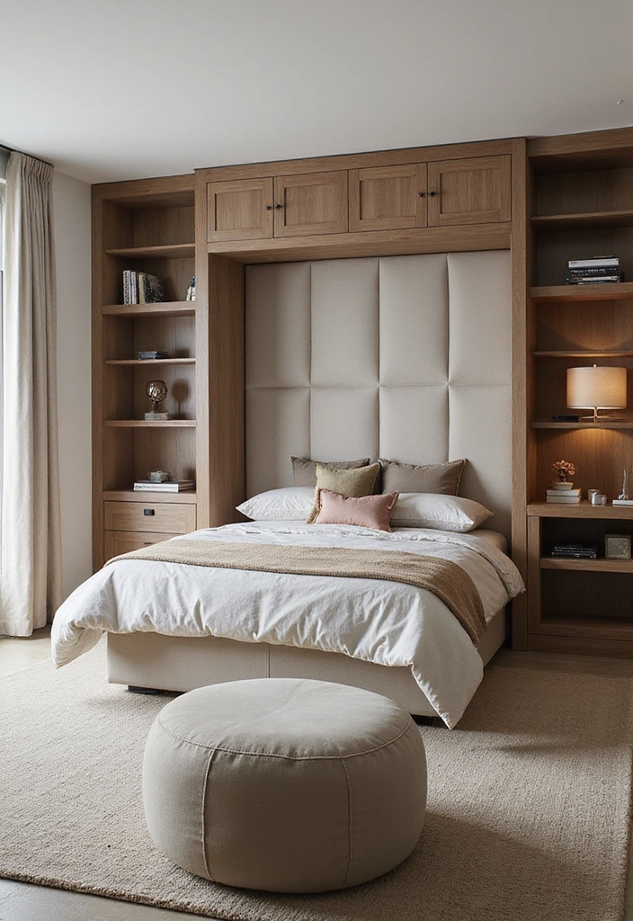 20 Stunning Modern Bedroom Ideas That'll Transform Your Space (You Won't Believe #8!) - 17. Multi-Purpose Spaces