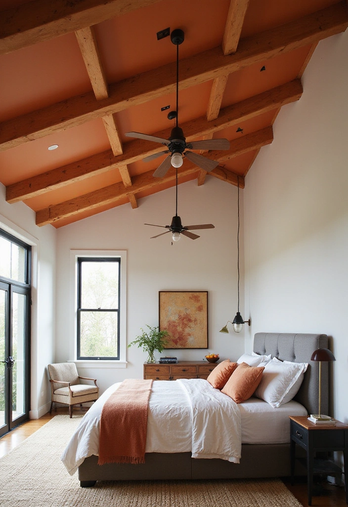 20 Stunning Modern Bedroom Ideas That'll Transform Your Space (You Won't Believe #8!) - 19. Creative Ceiling Designs