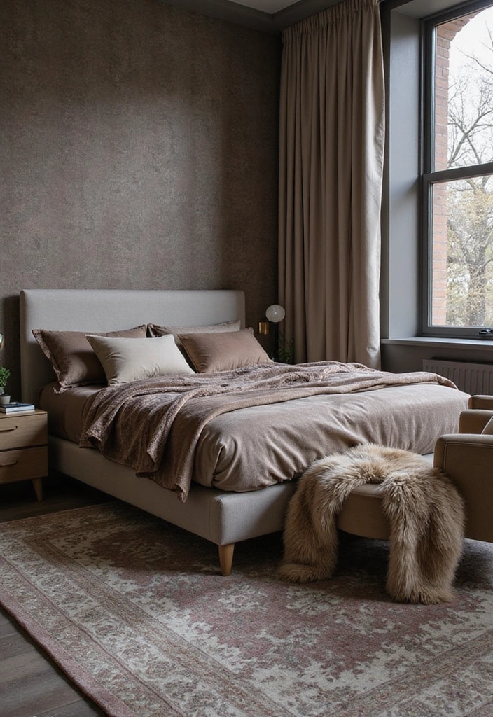 20 Stunning Modern Bedroom Ideas That'll Transform Your Space (You Won't Believe #8!) - 4. Luxe Textures
