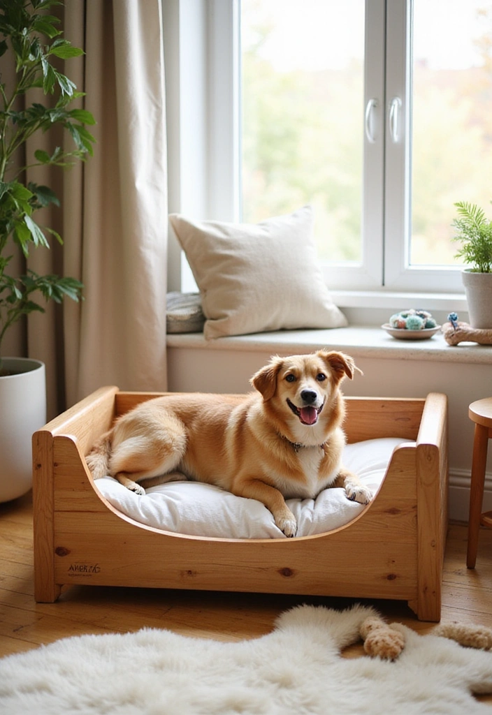 12 Simple Wood Projects Anyone Can Tackle in a Weekend (Don’t Miss #11!) - 11. Pet Bed