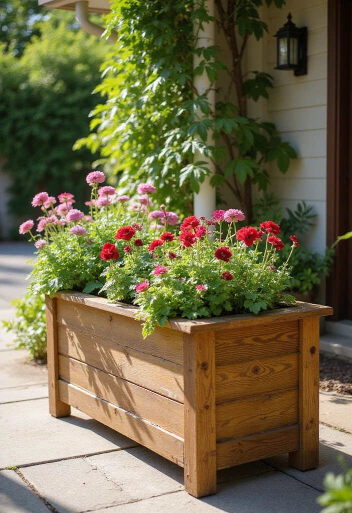 12 Simple Wood Projects Anyone Can Tackle in a Weekend (Don’t Miss #11!) - 5. Planter Box