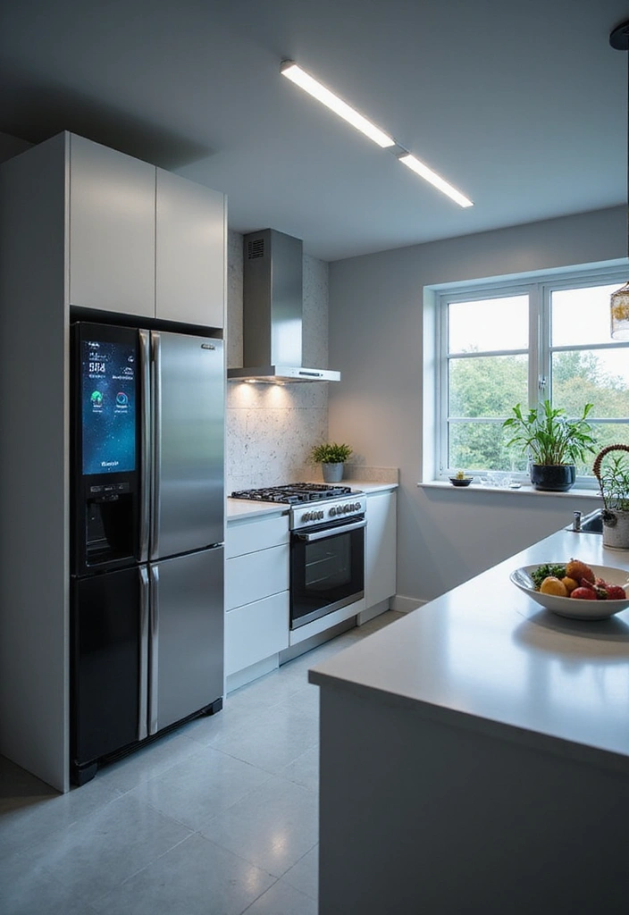18 Modern Small Kitchen Layouts That Redefine Style (Don’t Miss #11!) - 10. Smart Technology Integration