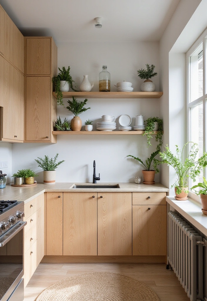 18 Modern Small Kitchen Layouts That Redefine Style (Don’t Miss #11!) - 15. Scandinavian Influence