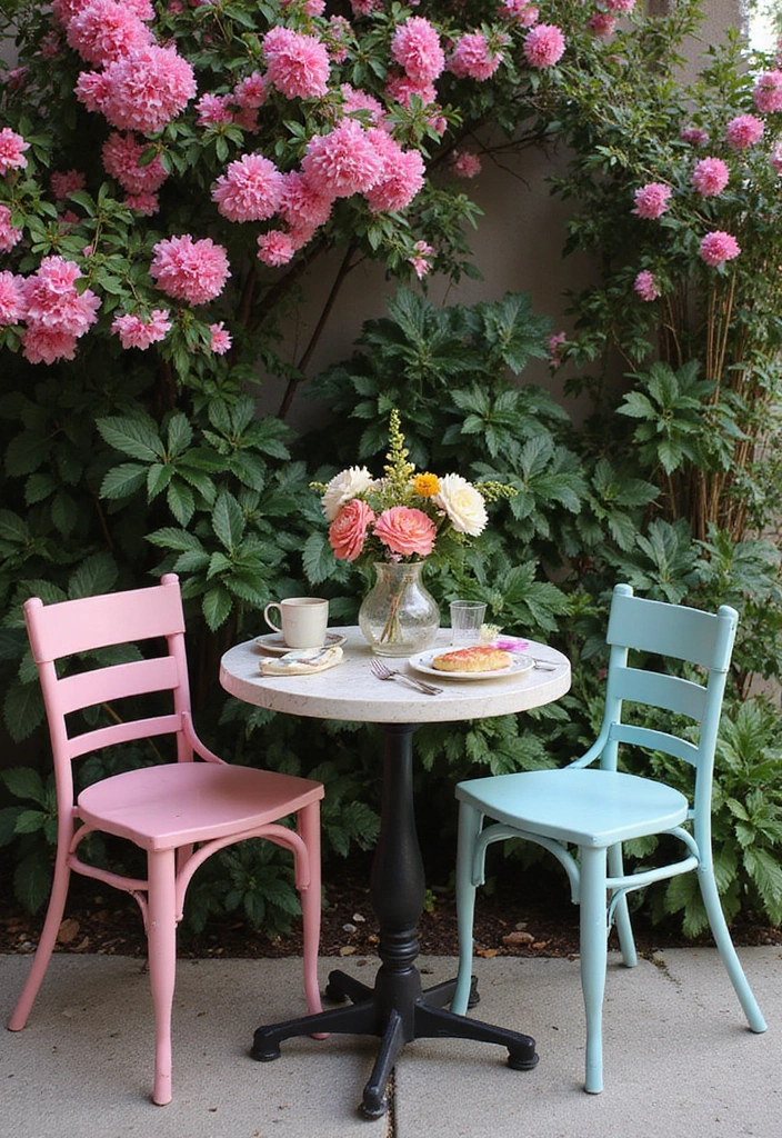 18 Stunning Outdoor Furniture Ideas That Will Transform Your Patio (You Won't Believe #5!) - 6. Chic Bistro Set