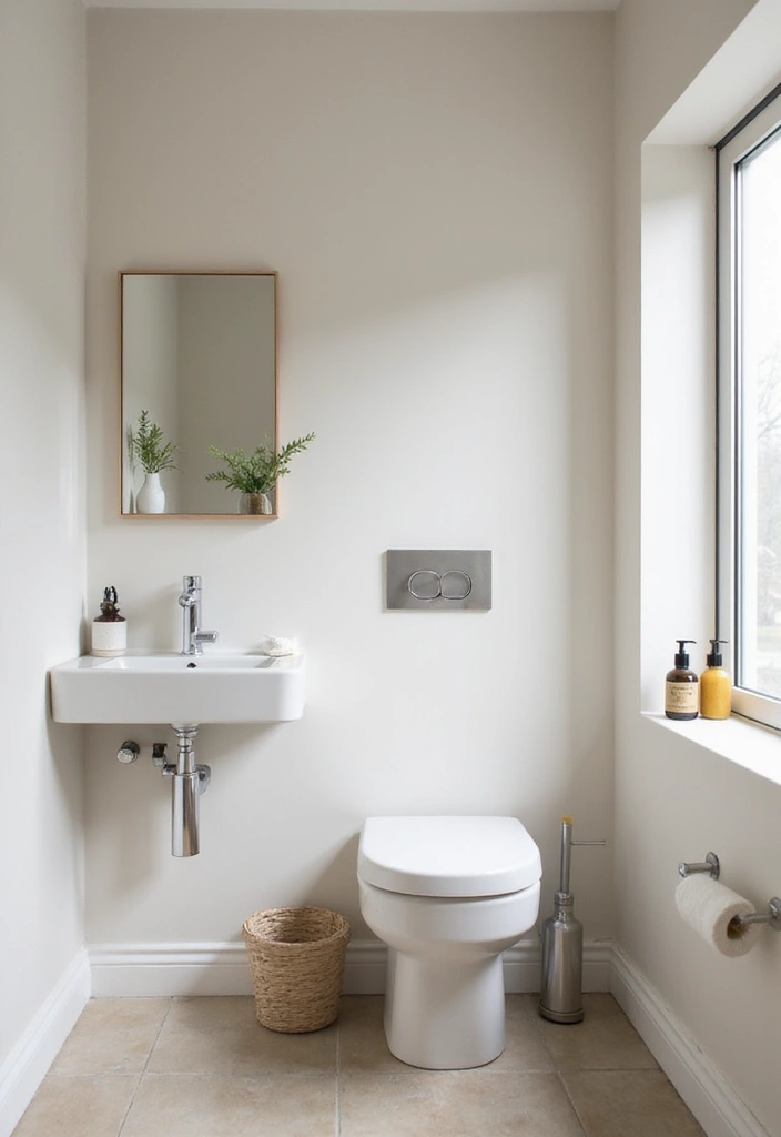 19 Small Bathroom Ideas to Maximize Your Space (Tip #11 Is Genius!) - 10. Keep It Minimal