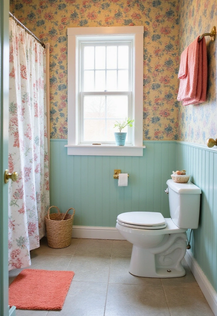 19 Small Bathroom Ideas to Maximize Your Space (Tip #11 Is Genius!) - 5. Color Your World