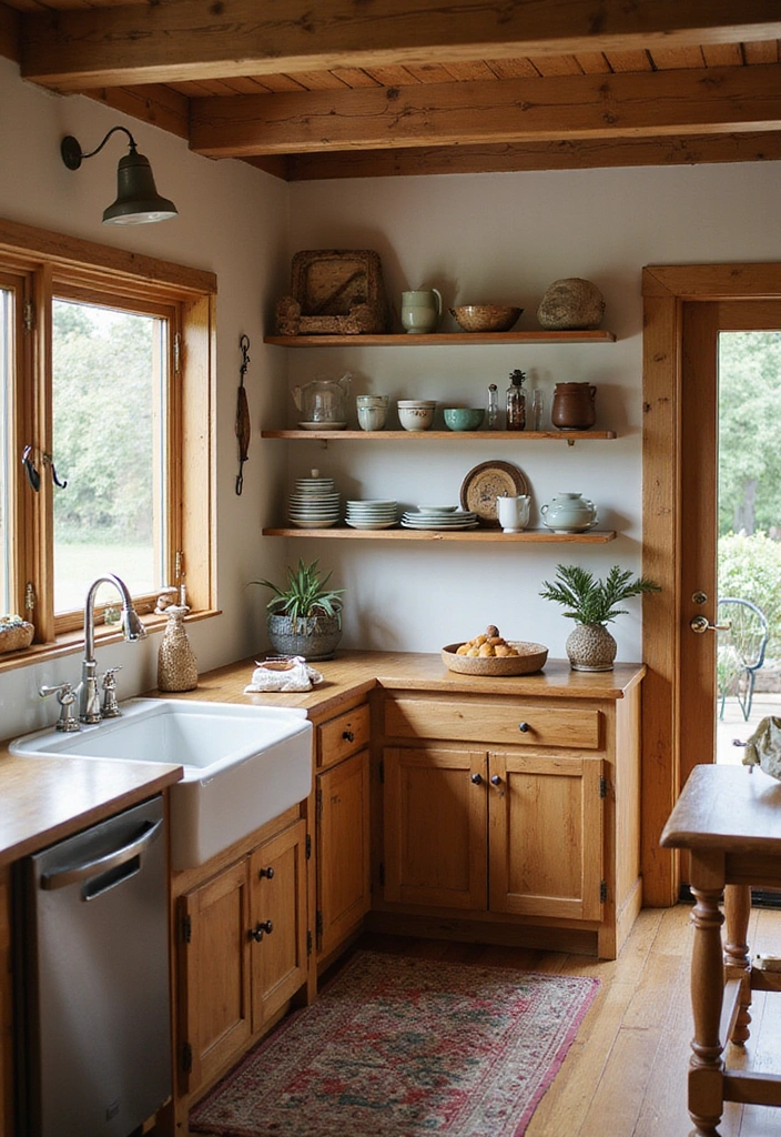 21 Stunning Small Kitchen Designs That Prove Less Is More (You Won't Believe #13!) - 2. Rustic Charm