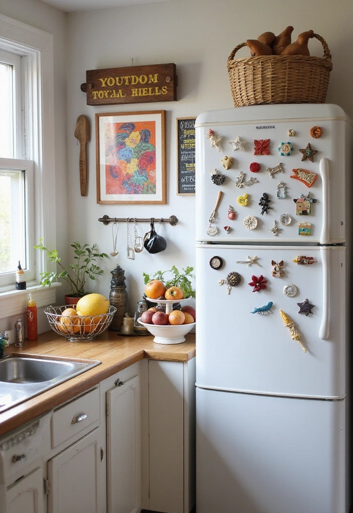 21 Stunning Small Kitchen Designs That Prove Less Is More (You Won't Believe #13!) - 20. Artistic Touches