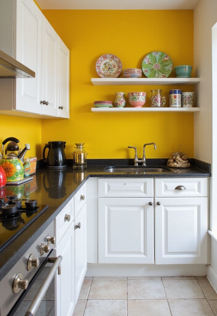 21 Stunning Small Kitchen Designs That Prove Less Is More (You Won't Believe #13!) - 3. Bold Color Choices