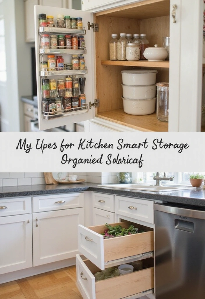 21 Stunning Small Kitchen Designs That Prove Less Is More (You Won't Believe #13!) - 6. Smart Storage Solutions