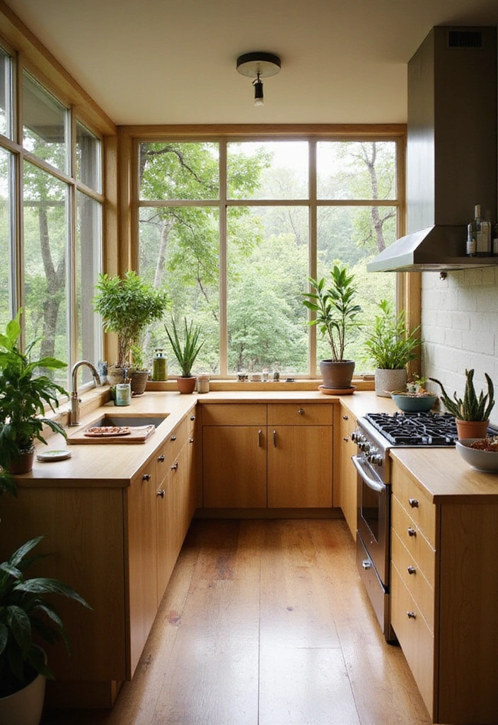 21 Stunning Small Kitchen Designs That Prove Less Is More (You Won't Believe #13!) - 8. Eco-Friendly Designs