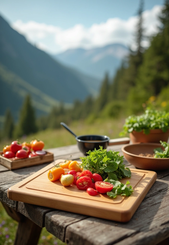 10 Stunning Bamboo Cutting Boards That Will Transform Your Cooking Game! - 10. The Travel-Friendly Bamboo Board: Cook Anywhere