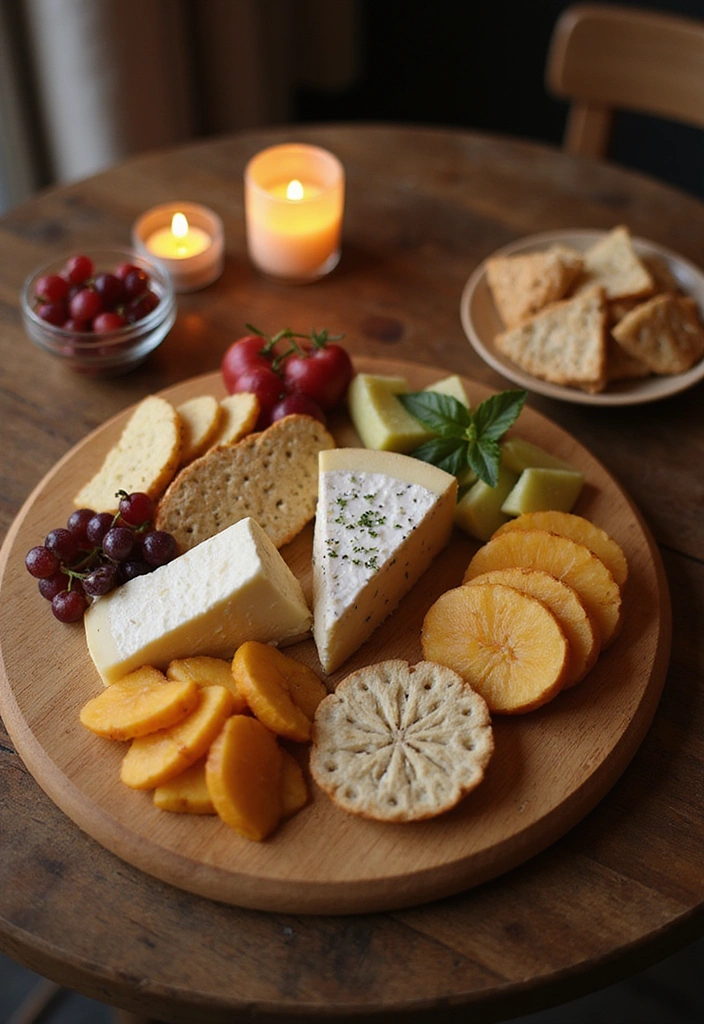 10 Stunning Bamboo Cutting Boards That Will Transform Your Cooking Game! - 2. The Stylish Round Bamboo Board: Chic and Functional