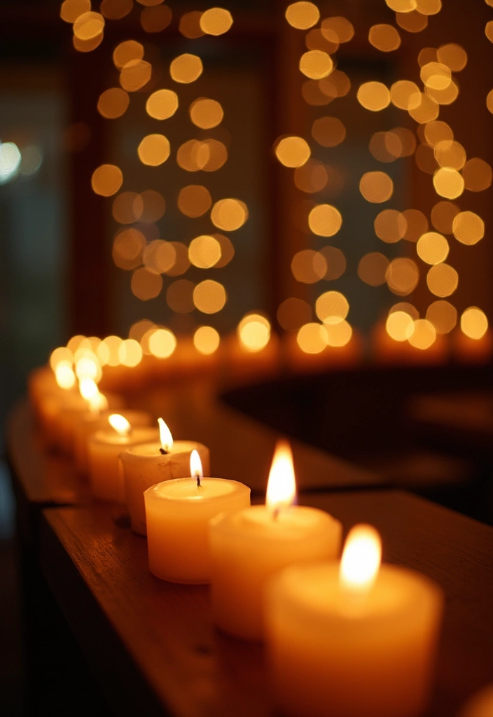 15 Enchanting Castle Decor Ideas That'll Turn Your Home into a Fairytale (You Won't Believe #8!) - 15. Fairy Lights and Candle Accents