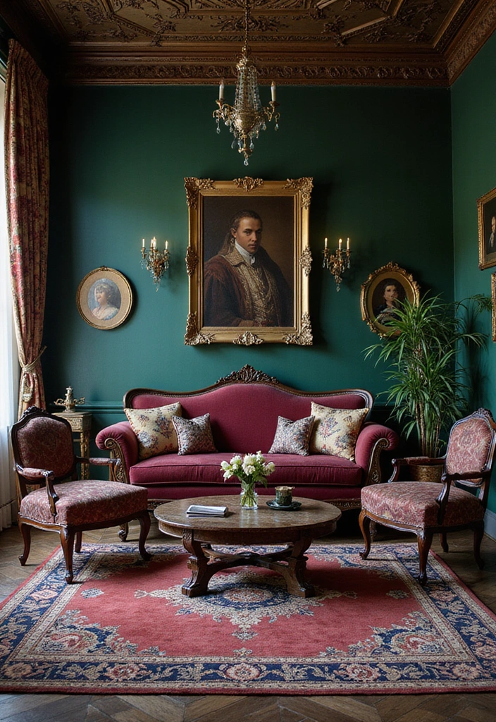 15 Enchanting Castle Decor Ideas That'll Turn Your Home into a Fairytale (You Won't Believe #8!) - 2. Regal Color Palettes