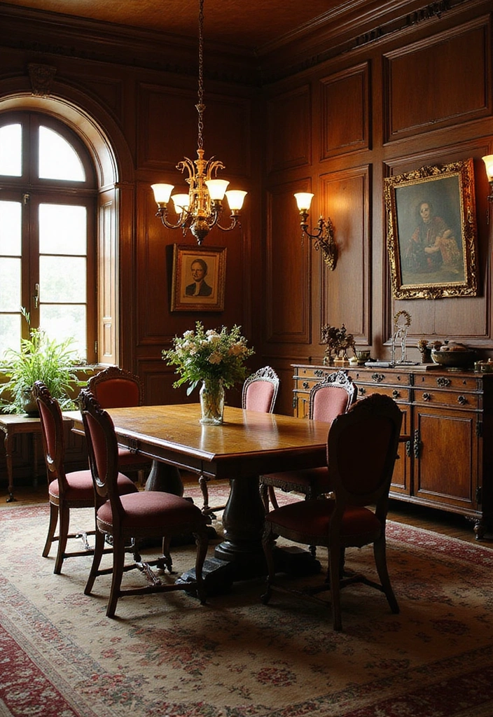 15 Enchanting Castle Decor Ideas That'll Turn Your Home into a Fairytale (You Won't Believe #8!) - 3. Antique Furniture Finds