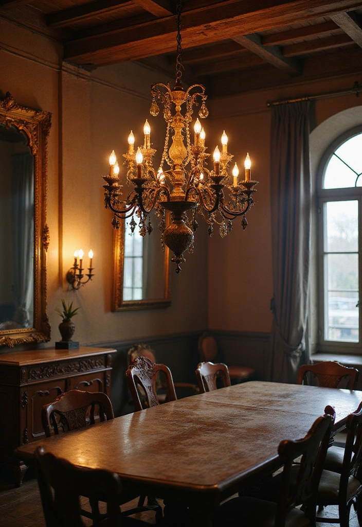 15 Enchanting Castle Decor Ideas That'll Turn Your Home into a Fairytale (You Won't Believe #8!) - 4. Elegant Chandeliers