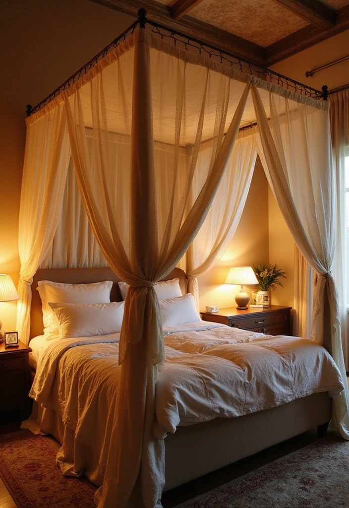 15 Enchanting Castle Decor Ideas That'll Turn Your Home into a Fairytale (You Won't Believe #8!) - 8. Enchanted Canopy Beds