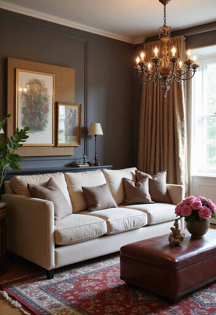 20 Living Room Ideas That’ll Make You Want to Stay In Forever (You Won't Believe #10!) - 20. Timeless Elegance