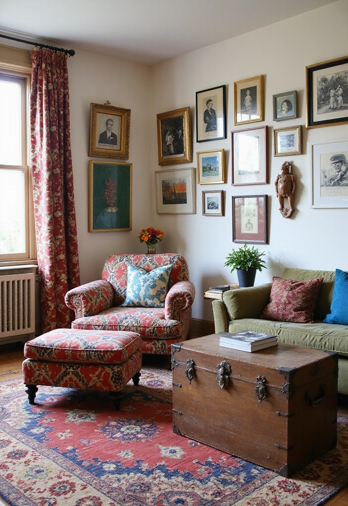 20 Living Room Ideas That’ll Make You Want to Stay In Forever (You Won't Believe #10!) - 4. Eclectic Fusion